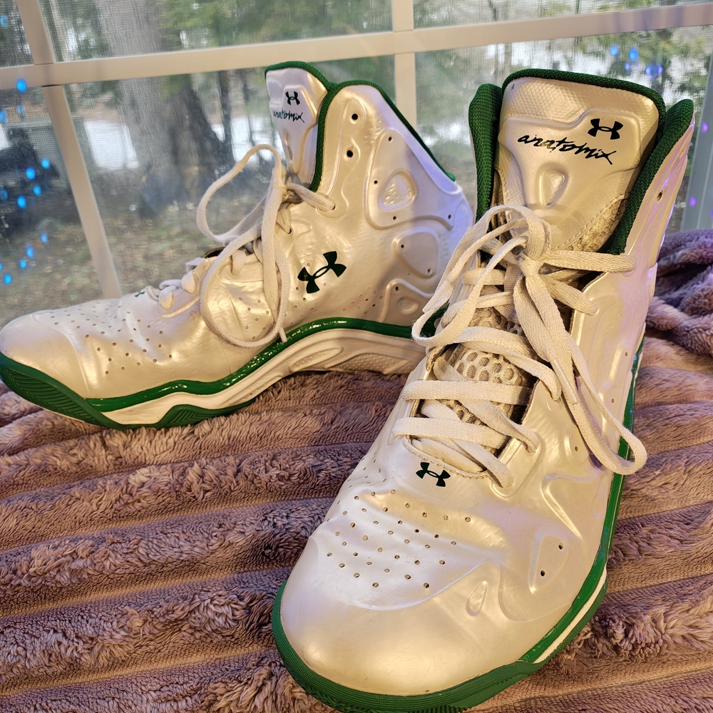 Under Armour Micro G Anatomix Spawn basketball Sneaker Mens Size 11 EUC - Picture 2 of 8